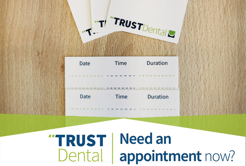 Need a dental appointment now?