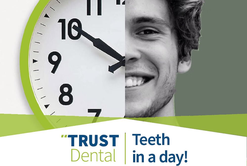 Say goodbye to gaps with fixed teeth in a day!